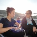 Eine Donaurundfahrt mit dem Boot ist im Hop-on-Hop-off-Ticket inklusive.