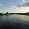 Abendstimmung über der Donau