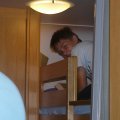 Florian in seinem Bett