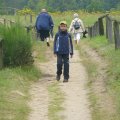 Der Weg zum Jagdschloß Granitz war seeeehr lang - fast 3 km!  - Ein guter Grund zum bocken---