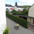 Für die Fahrräder gibt es eine Garage - vorbildlich!