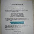 So wird man doch gern empfangen - sehr nett!