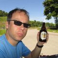 Trier kann nicht mehr weit sein, es gibt schon "Löwenbräu - das Bier für Trier"!