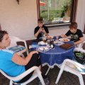 Mittagessen in Kattenes.