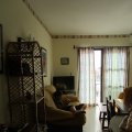 Das Wohnzimmer unserer Ferienwohnung.