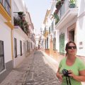 In Nerja, auf der Suche nach einem Friseur.
