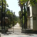 Der Park vom Hotel um die Ecke.