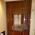 Blick vom Bad ins Schlafzimmer