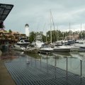 Die Marina von Phuket - der Regen lässt nach.