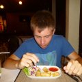 Spring Rolls für Florian. Mehr Thaifood ist für ihn nicht akzeptabel.
