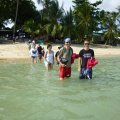 Einstieg durchs Wasser