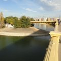 Kleine Brücke zur Margareteninsel
