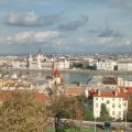 Blick auf Pest