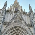 Die Kathedrale von Barcelona.