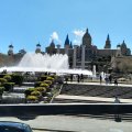 Museu Nacional dArt de Catalunya mit Font Màgica im Vordergrund