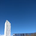 Hochhaus im Viertel La Pau
