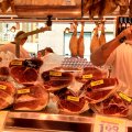 Schinken vom iberischen Schwein - man beachte die Preise!