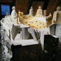 Model vom Dach der Casa Milà