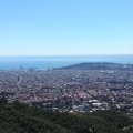 Blick vom Tibidabo auf die Stadt