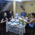 Abendessen in der Casa. Es gibt Fisch!