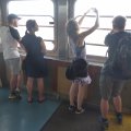Fahrt mit der kostenlosen Fähre nach Staten Island
