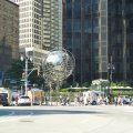 Globe Sculpture at Columbus Circle